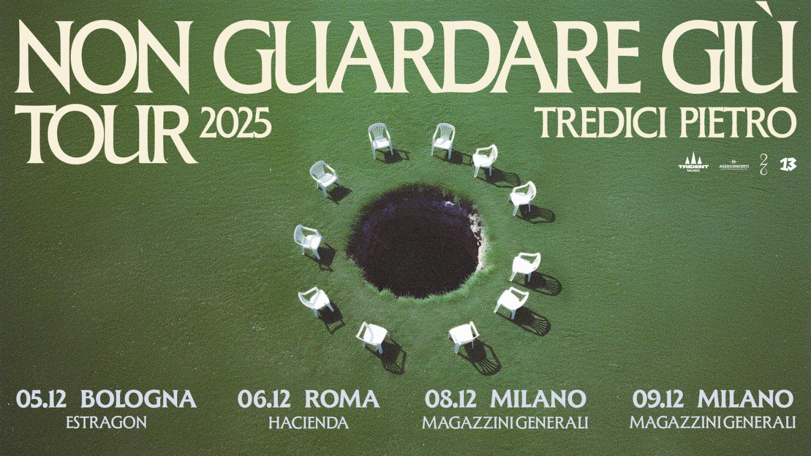 Non Guardare Giù Tour 2025