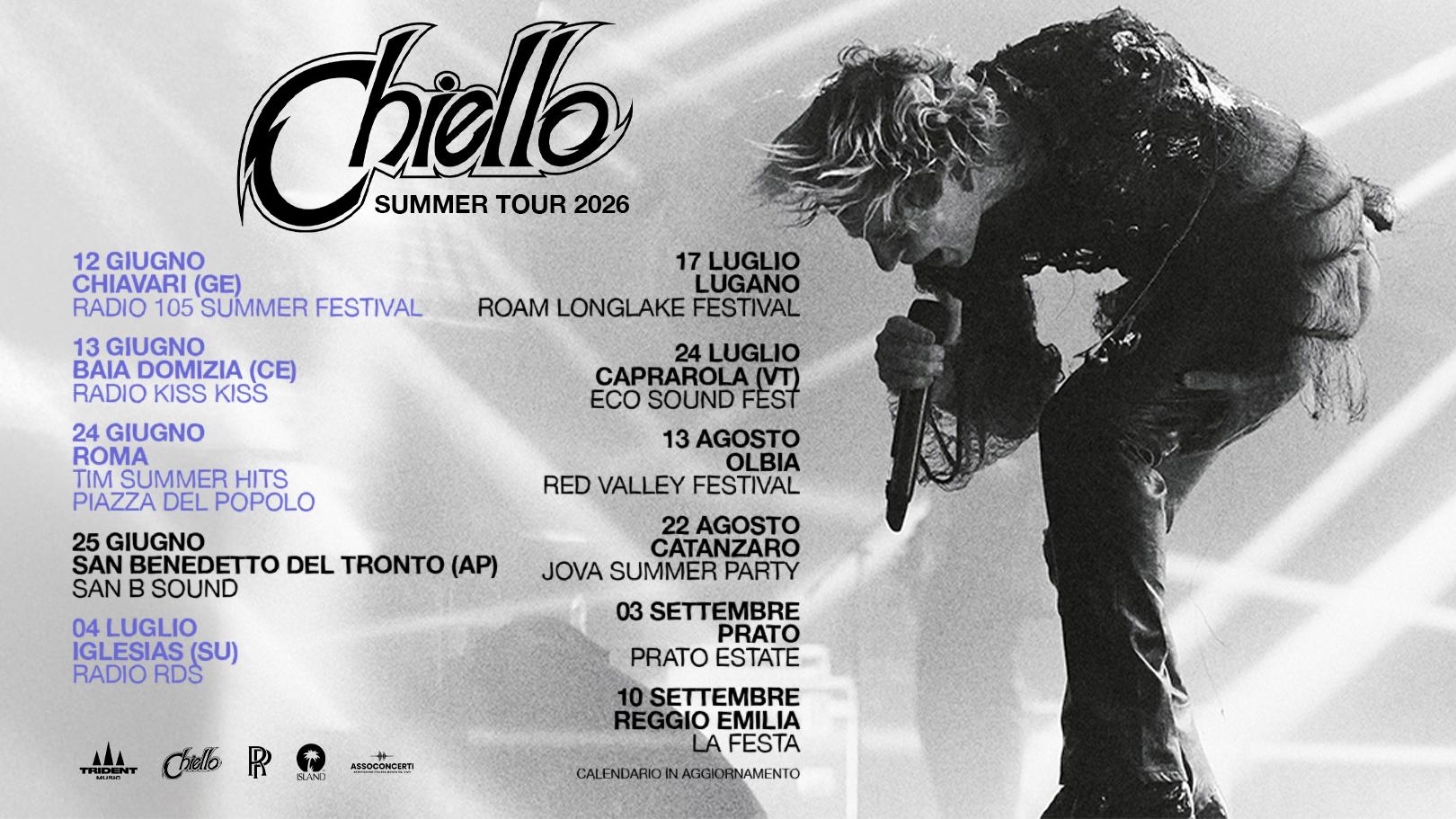 Chiello Summer Tour