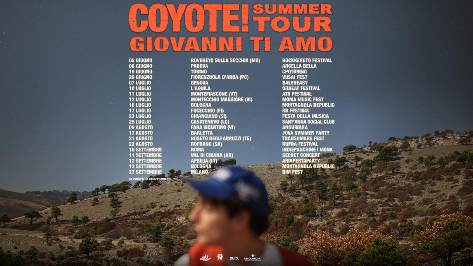 COYOTE! Summer Tour