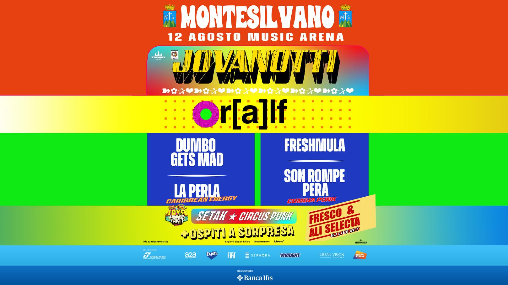 Jovanotti - 12 agosto 2026 | MONTESILVANO @ MUSIC ARENA