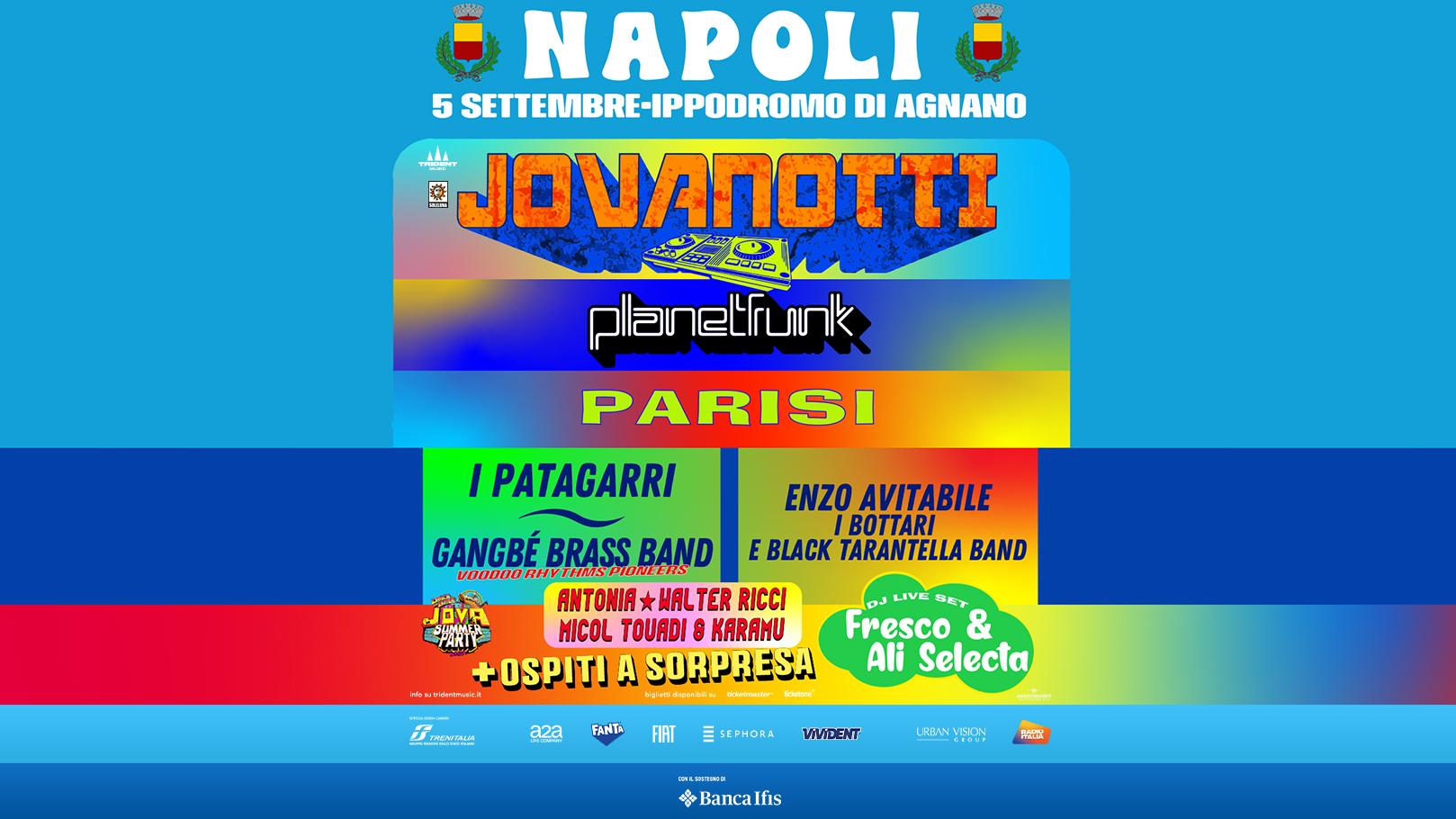 Jovanotti - 5 settembre 2026 NAPOLI @ IPPODROMO D'AGNANO