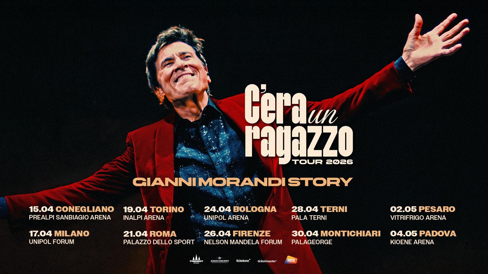 C’era Un Ragazzo Tour 2026