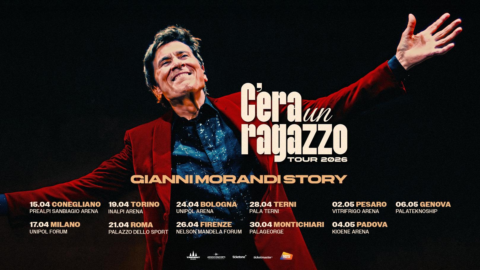 C’era Un Ragazzo Tour 2026