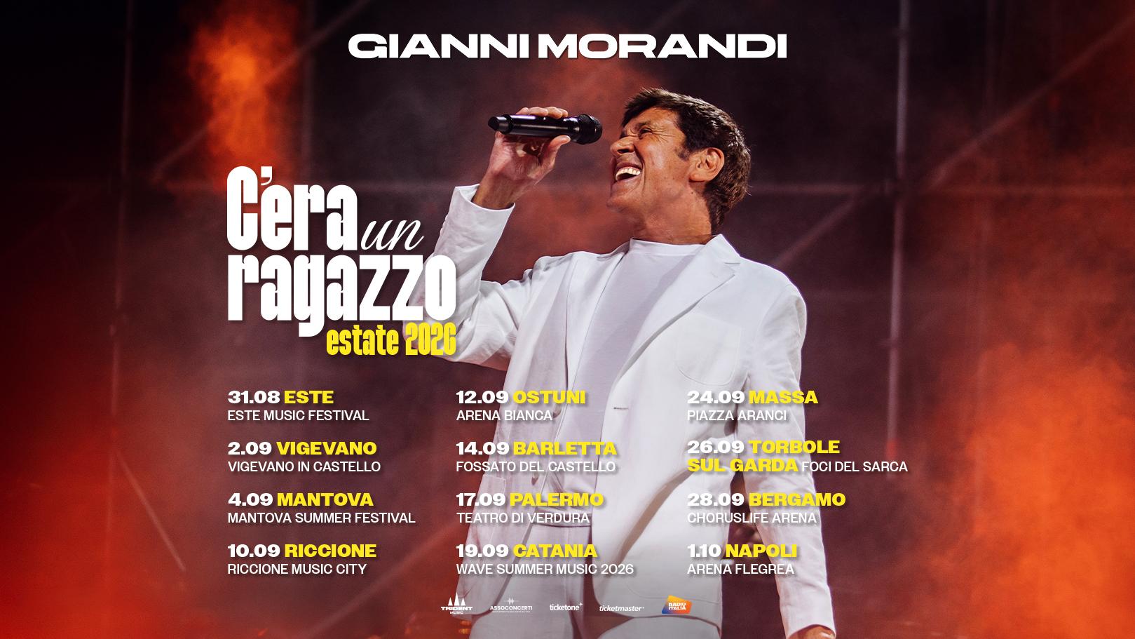 C’era un ragazzo estate 2026