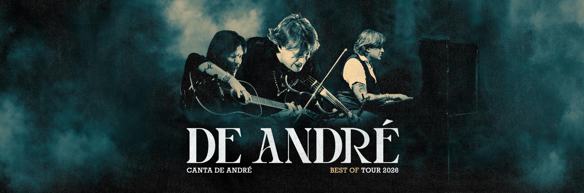 De André canta De André Best of Tour 2026