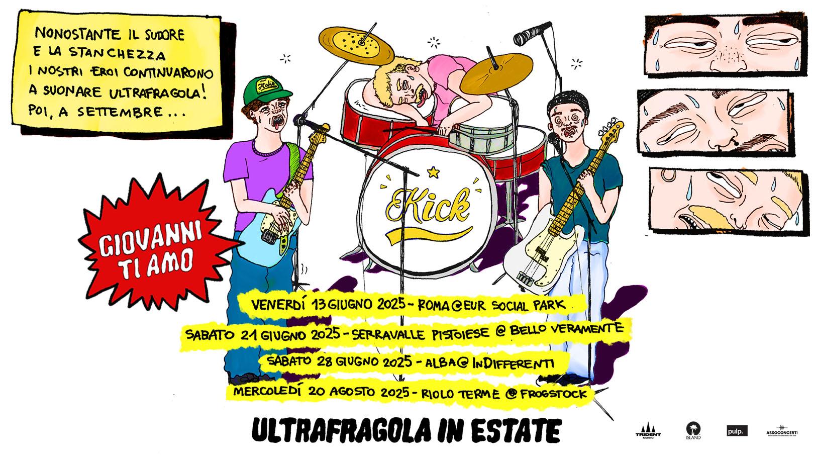 Ultrafragola in estate