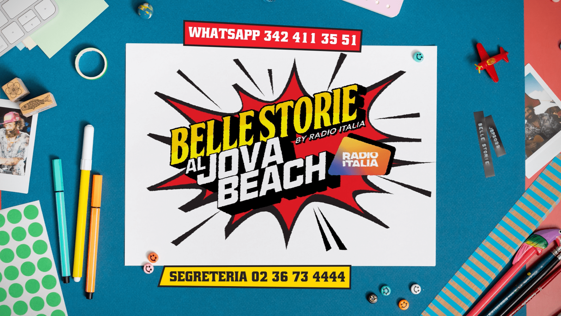 BELLE STORIE AL JOVA BEACH: JOVANOTTI E RADIO ITALIA TI PORTANO SUL PALCO DEL JOVA…
