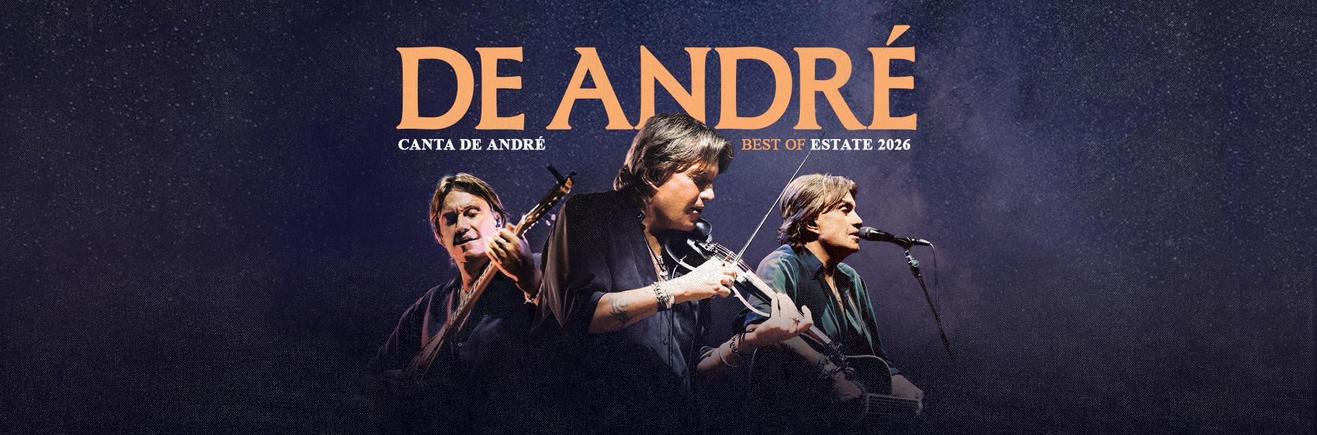 De André canta De André Best of Estate 2026