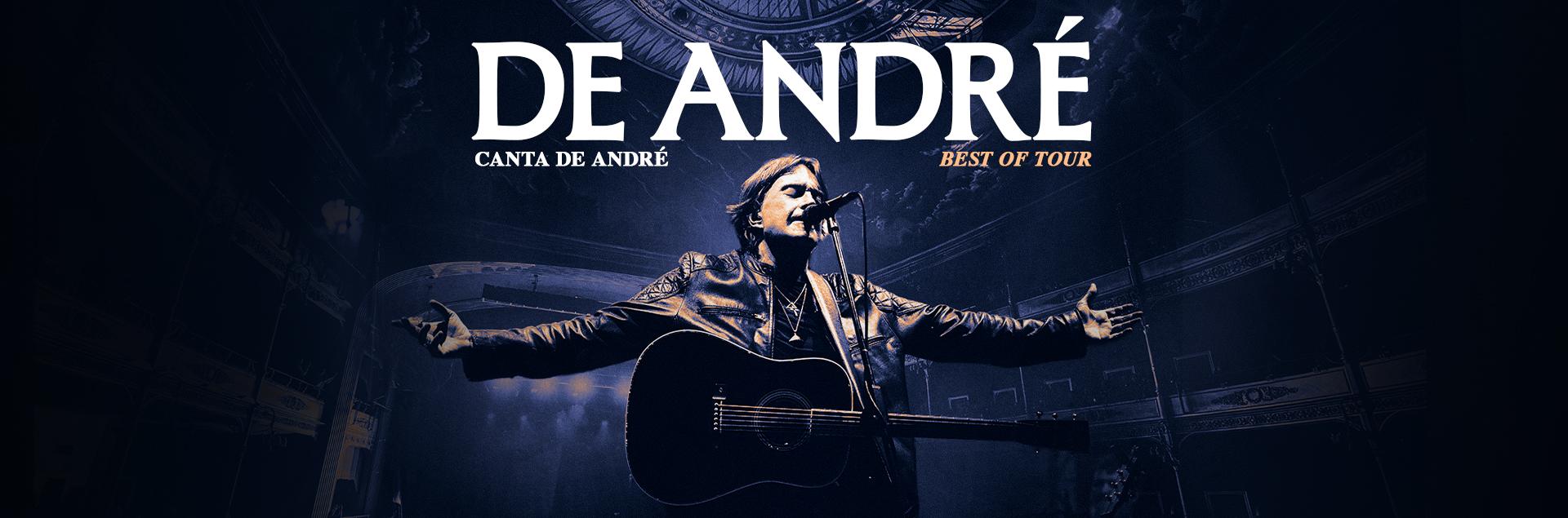DE ANDRÉ CANTA DE ANDRÉ – BEST OF TOUR 2026