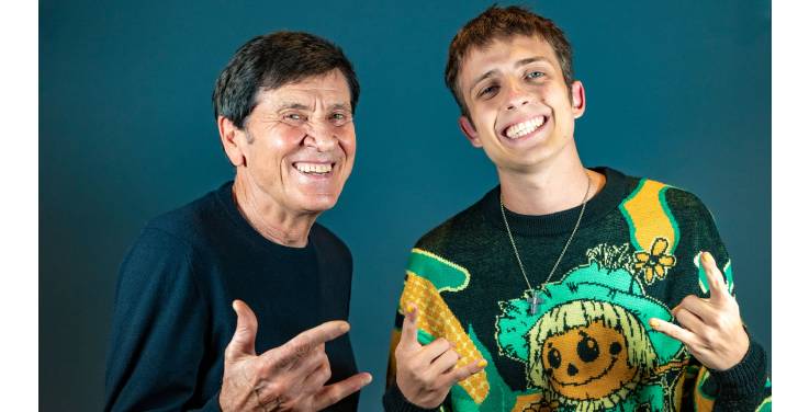 La versione 2.0 di Fatti rimandare dalla mamma di Gianni Morandi feat. Sangiovanni