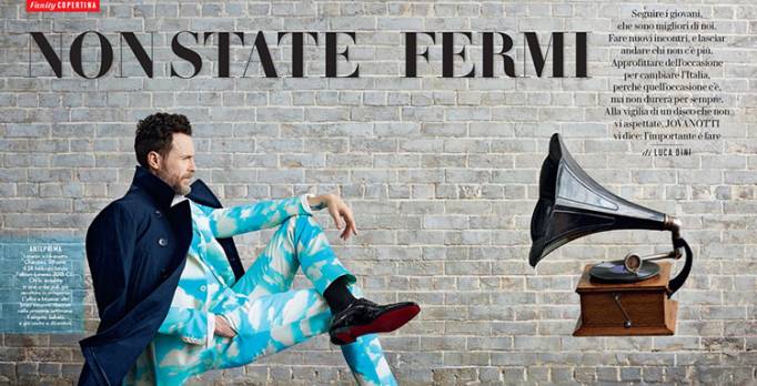 Vanity Fair del 21 gennaio dedica la cover story a Lorenzo Cherubini