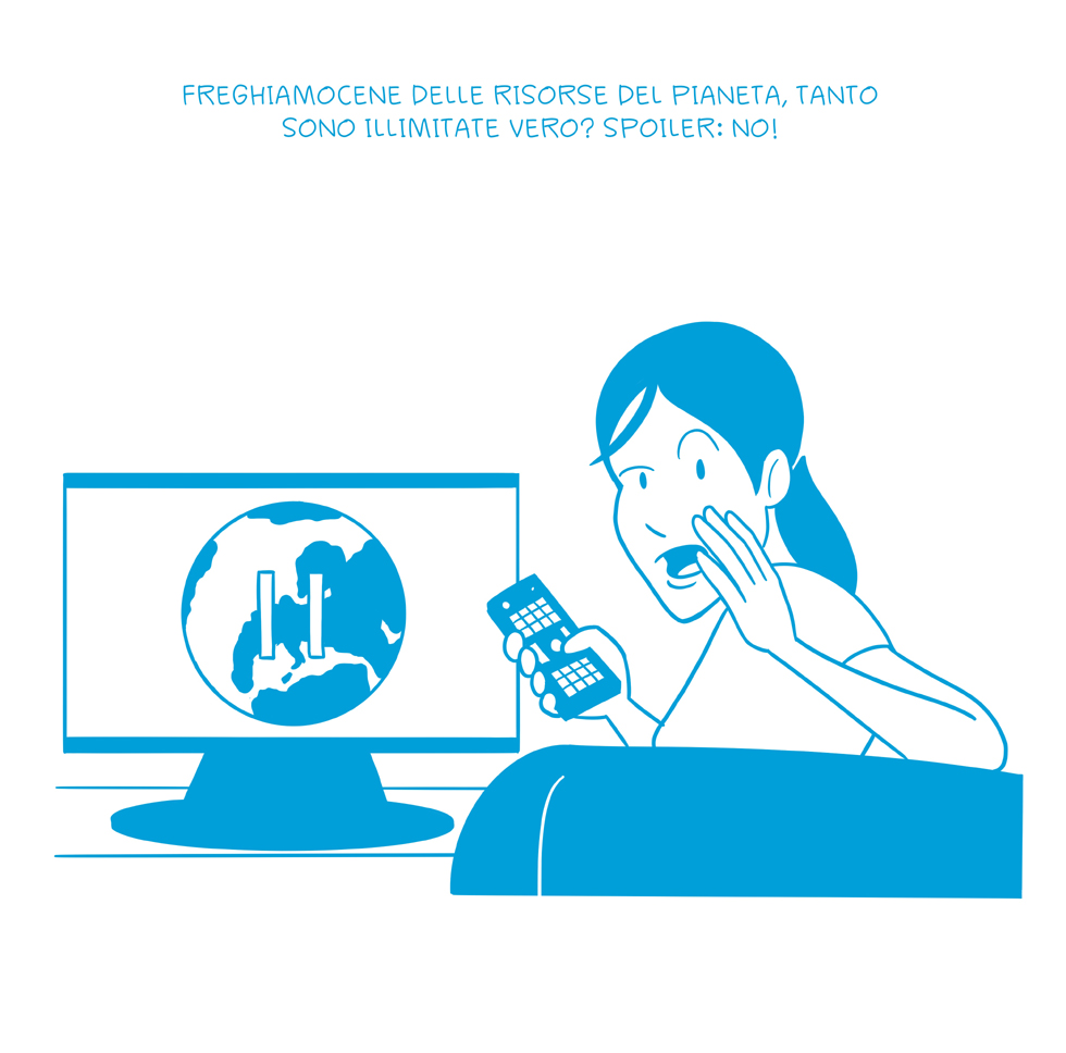 Risparmiare le risorse del pianeta